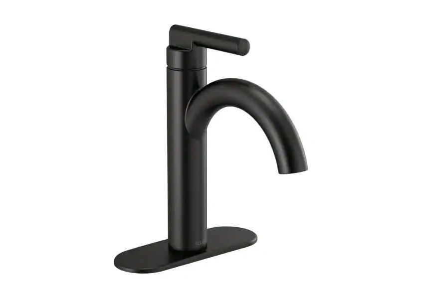 Contemporary Delta Bathroom Faucet black