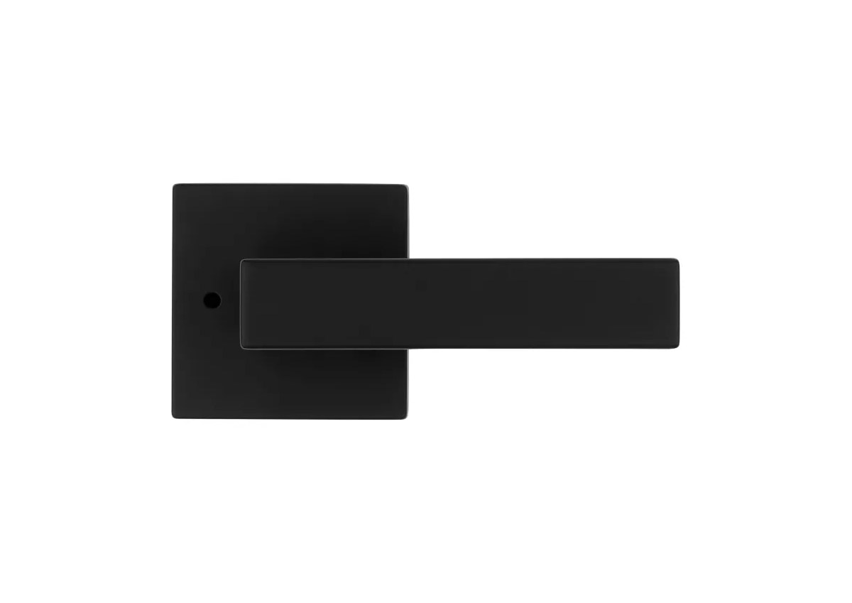Contemporary Kwikset Interior Door Hardware Black
