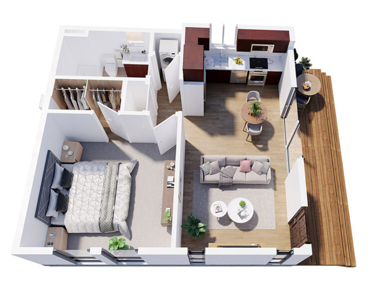 OneStop ADU | 1 Bedroom ADU Plans in San Diego