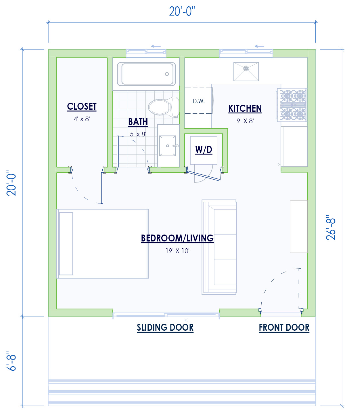 OneStop ADU | Studio ADU Plans in San Diego