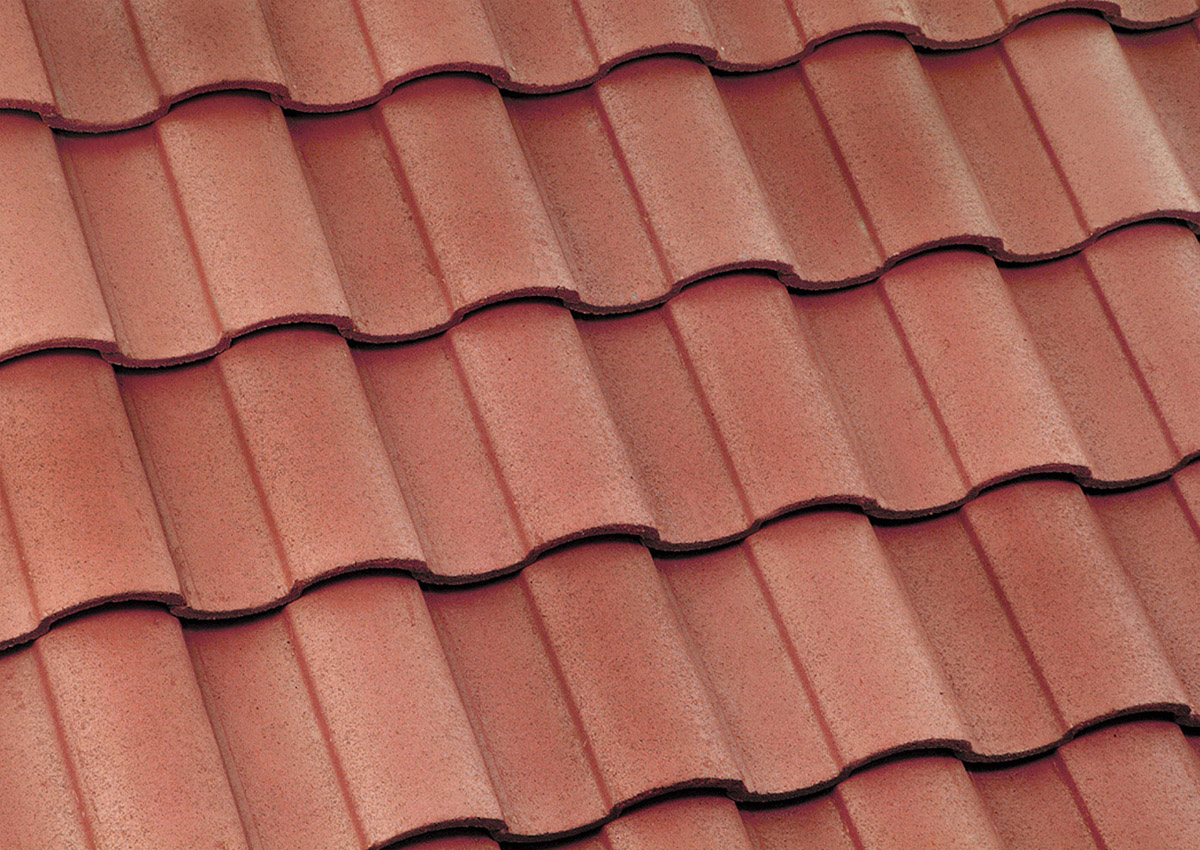 Spanish Tile Roof for Backyard Home in San Diego
